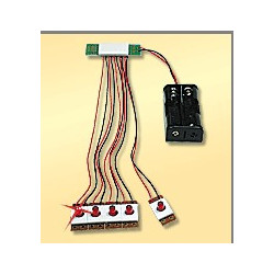 SYSTEME A LED SUR FILS(exemple)
