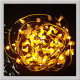 LEDS CHAIN LIGHT YELLOW