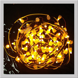 LEDS CHAIN LIGHT YELLOW
