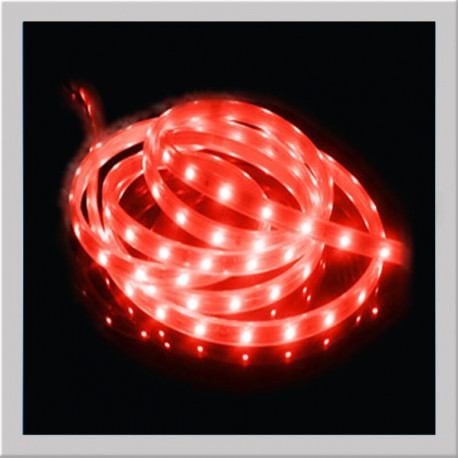 RED SMD FLEXIBLE STRIP WATERPROOF