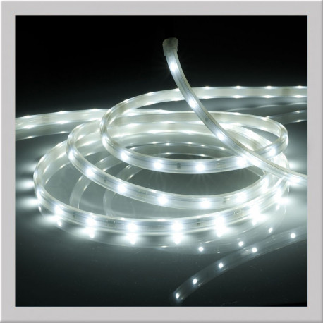 PURE WHITE SMD 5050 FLEXIBLE STRIP WATERPROOF